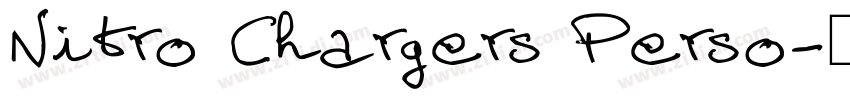 Nitro Chargers Perso字体转换